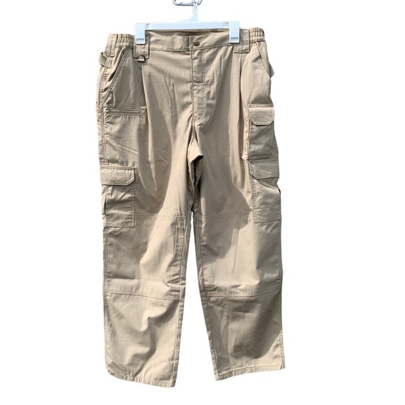 5.11 Tactical Men New Taclite Pro Pants Ripstop Performance Cargo Tan 7427 38 30 - Picture 2 of 14